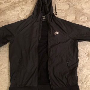 Black Nike Windbreaker